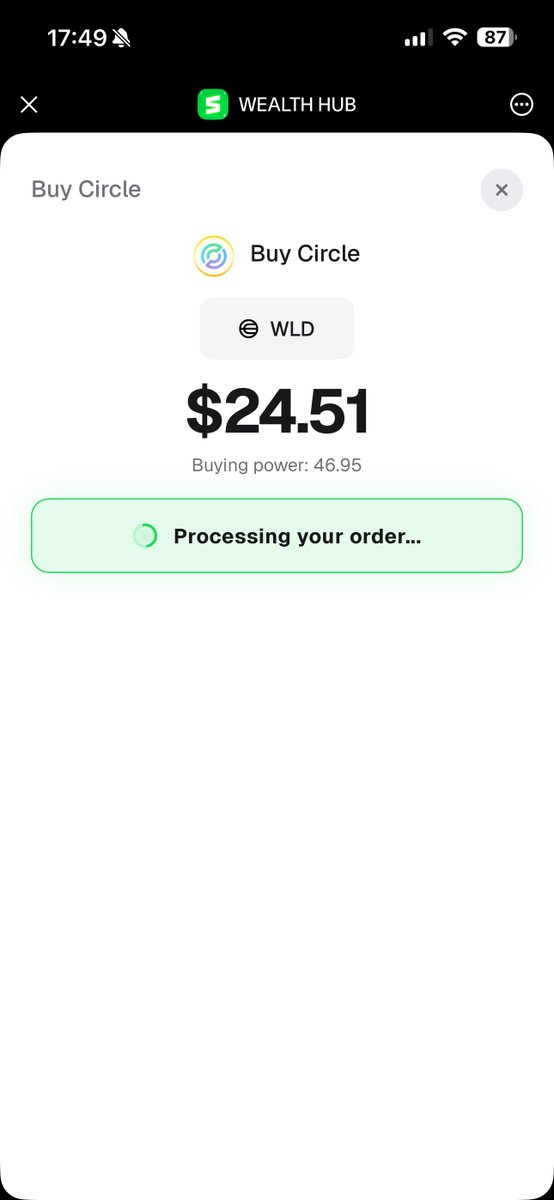 Sholi_software's tweet image. I didn’t know I could buy-sell
STOCKS directly in the World App! $WLD

I just bought Circle (USDC) stock 🔥

App with stocks: @stacknapp