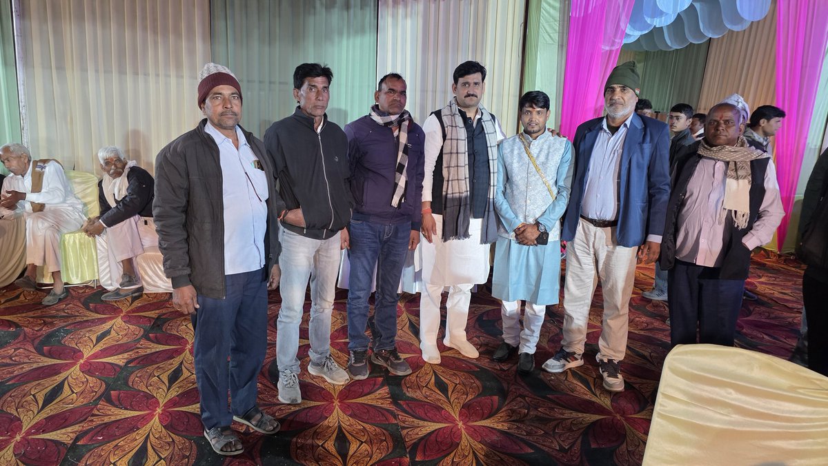 SandeepSaini__'s tweet image. उदय पुरावटी विधानसभा क्षेत्र में आयोजित विभिन्न विवाह समारोहों में सहभागिता कर नवविवाहित जोड़ों को सुखी, समृद्ध और मंगलमय वैवाहिक जीवन के लिए आशीर्वाद प्रदान किया।

ईश्वर से प्रार्थना है कि आप सभी का दांपत्य जीवन प्रेम, विश्वास व समृद्धि से परिपूर्ण हो।