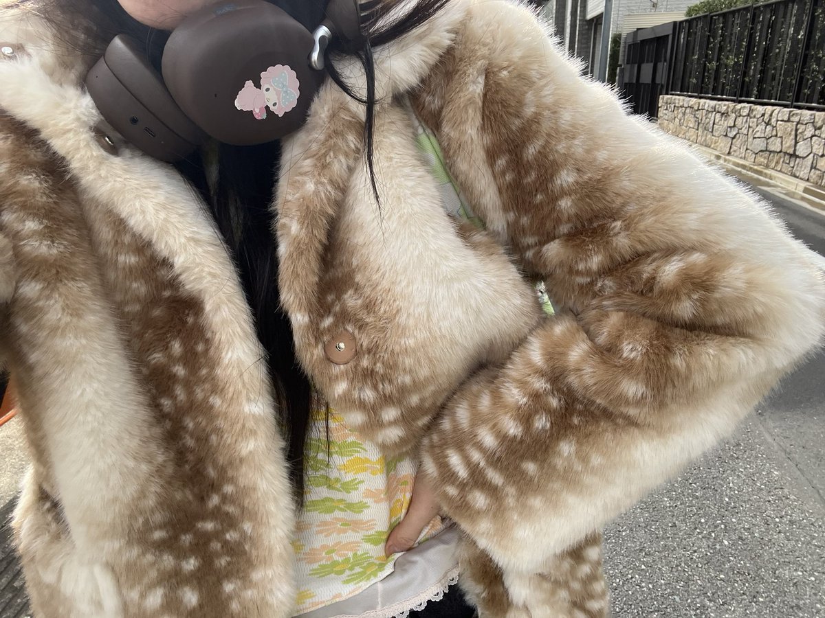 バンビファージャケットのデイリーコーデ🍵🍵カジュアルでも可愛いく