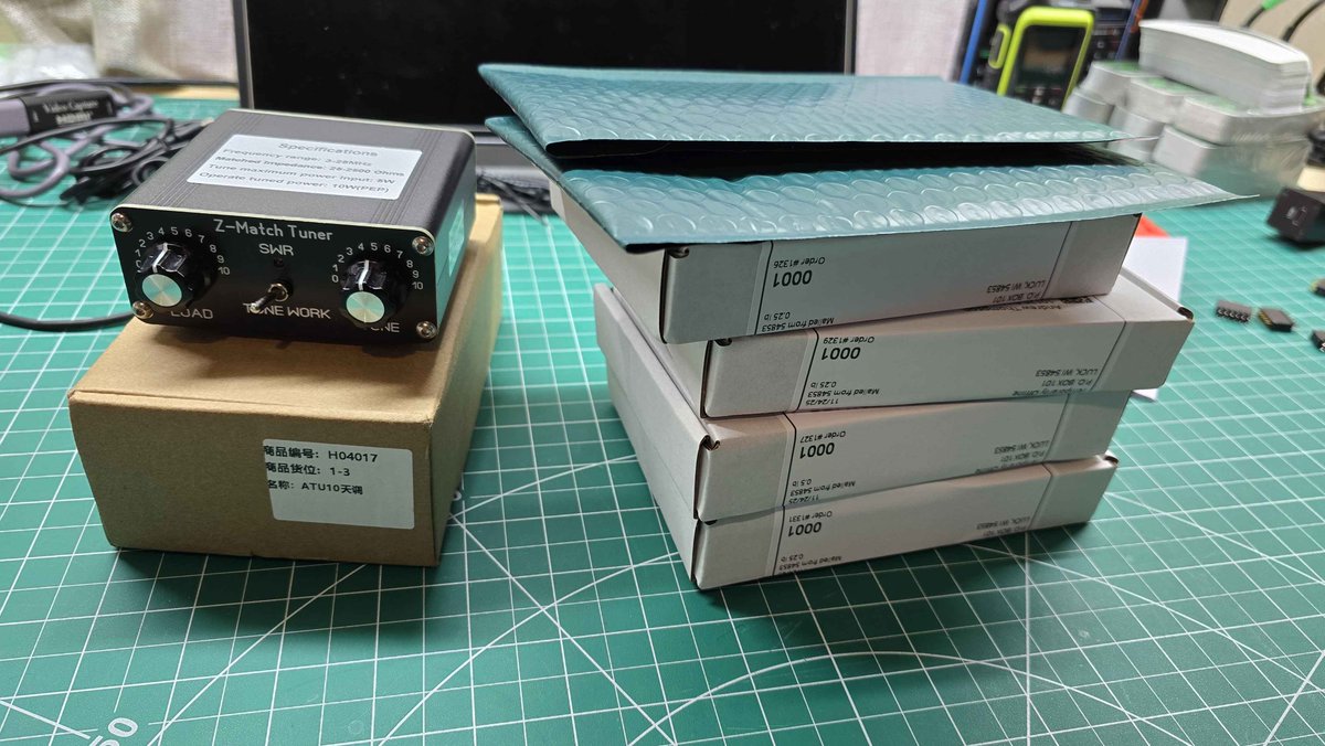 Shipping out orders for hams that took advantage of the black friday sale!  15% 

Easily get older radios on digital modes: 👉  TOADs DI Boards:  temporarilyoffline.com/discount/BLACK…