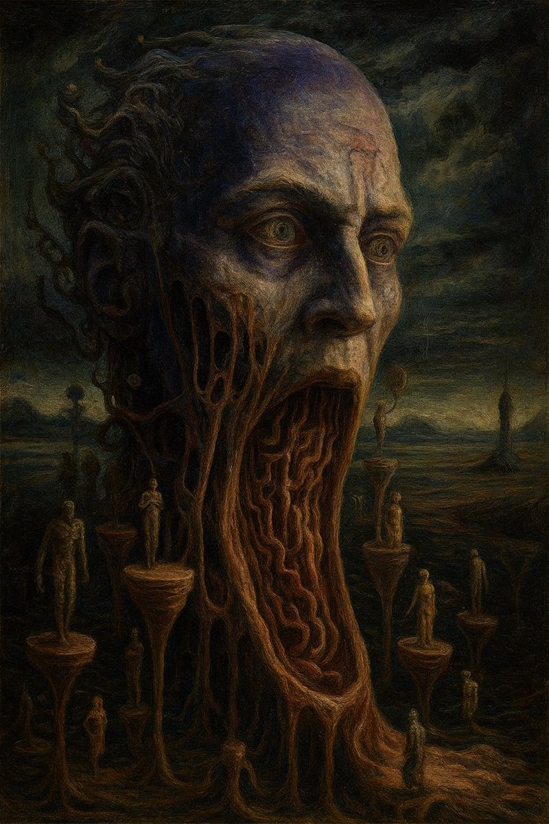 “The voices didn’t come from inside his head—he was merely the doorway they crawled out of.”