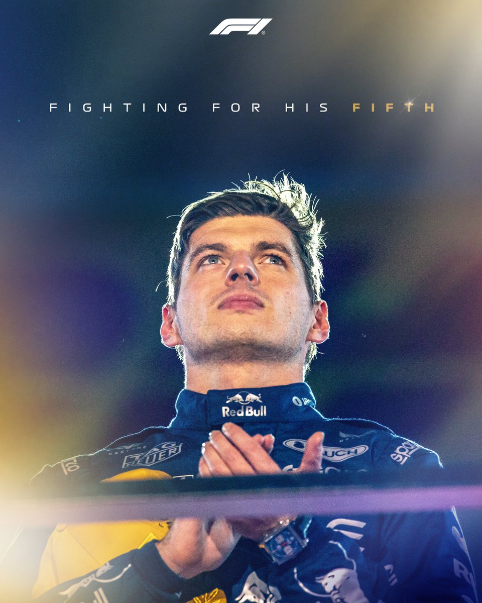 F1's tweet image. 24 points is the gap! ↔️

For the first time since the Spanish Grand Prix in June, Max Verstappen is within a race win of the Drivers&apos; Championship lead 👀

#F1 #LasVegasGP