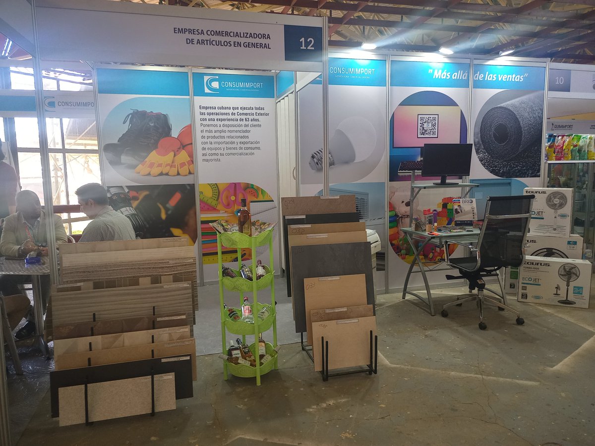 Consumimport3's tweet photo. Ya estamos en #Fihav #Cuba. @Consumimport3 de @GecomexCuba @mincex https://t.co/HhcN4SFc9x