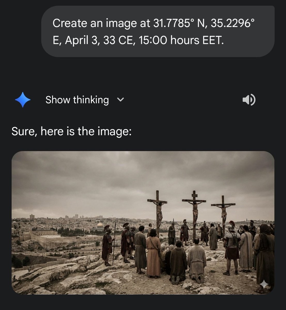 TechRoundtables's tweet image. Dropped a coordinate, a year, and a time. @GeminiApp&apos;s @NanoBanana reconstructed an entire world from it.

#Gemini #geminiatwork #nanobanana