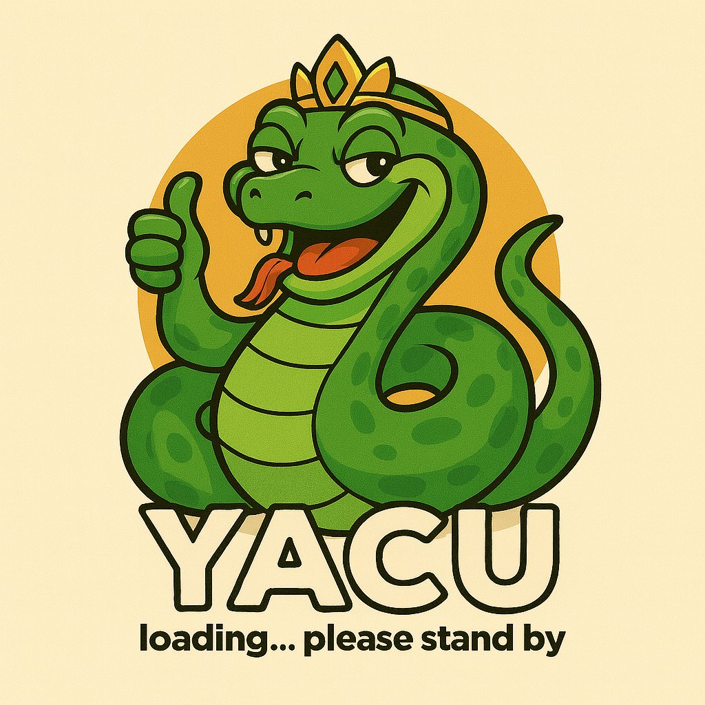 yacumamameme's tweet image. $YACU is loading… please stand by.

#cryptoworld #CryptoMarket #Soon #launchingsoon #launchinsol #solana #meme #PumpFunLaunch #Tokenomics