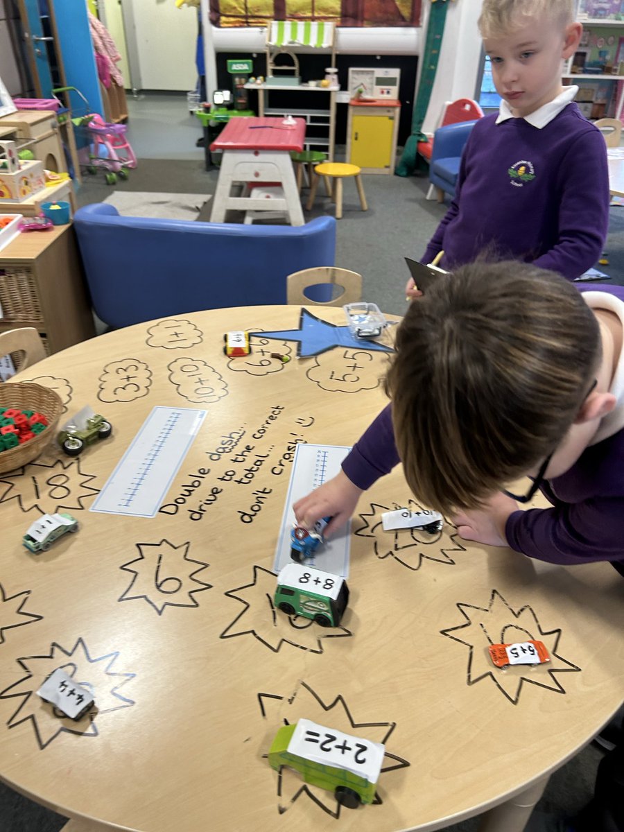 AitkenbarPS's tweet image. Mrs Monaghan popped into P1 this morning to see some fabulous blending work and children having a go at adding and doubles sums too! 🤩 #LearningThroughPlay