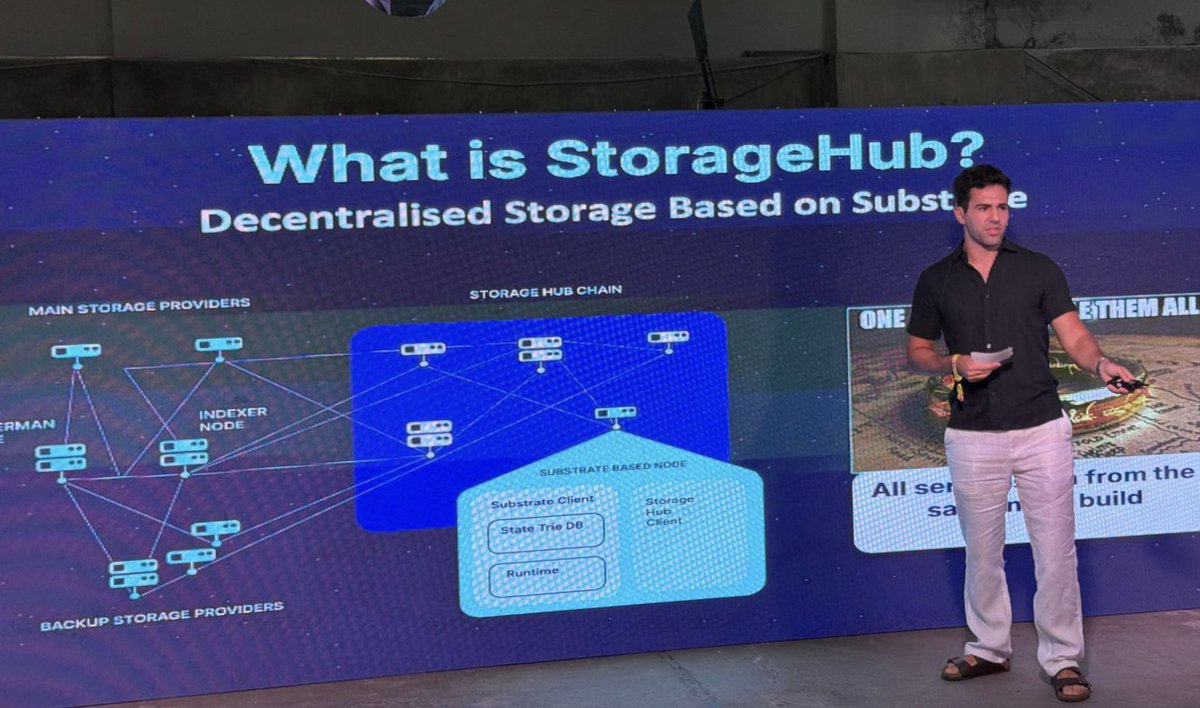 moonsonglabs_'s tweet image. What a week at @EFDevcon in Buenos Aires 🇦🇷

We kicked off with @ffarall giving a talk on “Beyond the Runtime – Unlocking the Substrate Node Potential" at @Polkadotsub0.

Then @BridgetHearst moderated "The Age of Autonomous Economies: How AI Agents Will Redefine On-Chain…