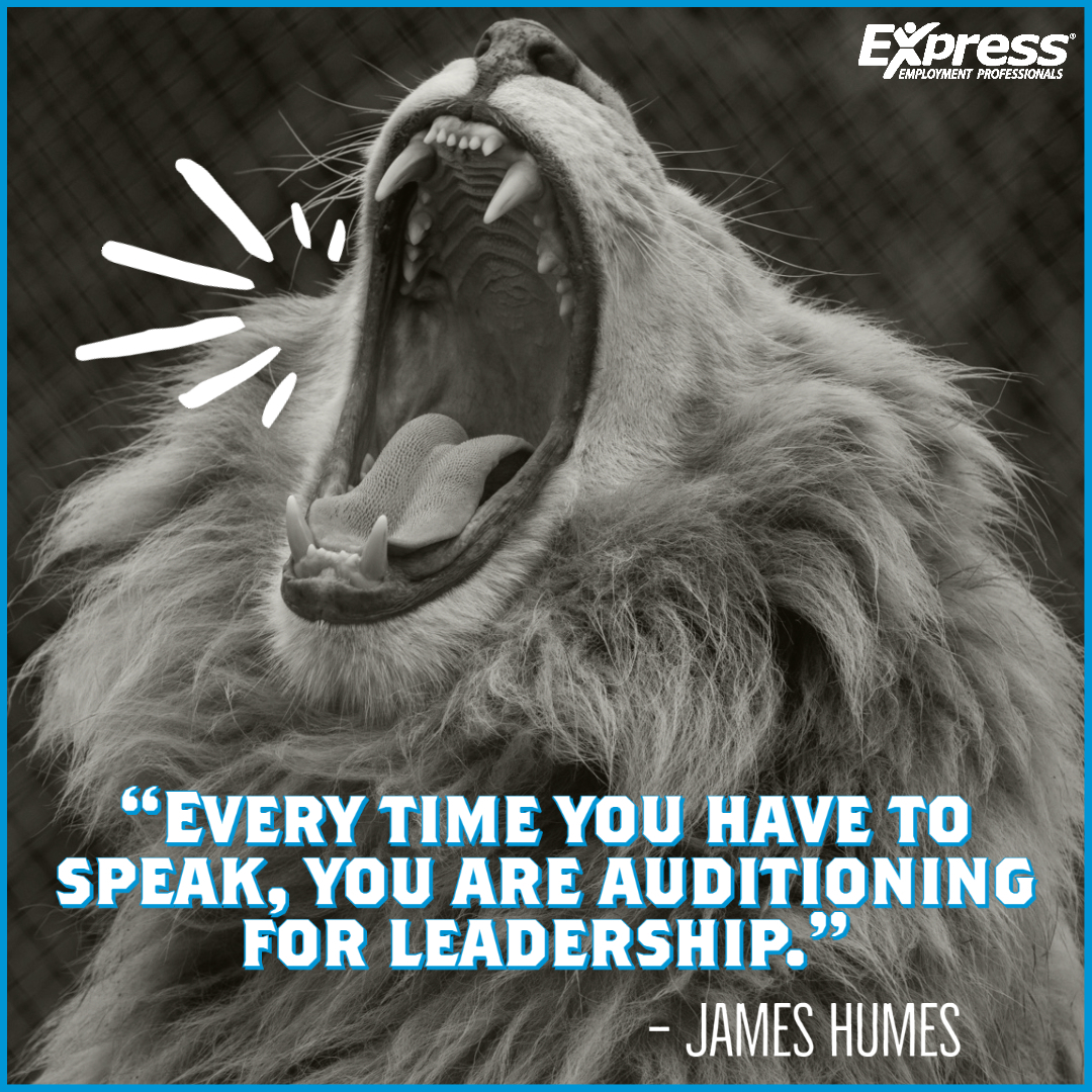 ButteExpressPro's tweet image. Let your voice be heard!

#ExpressPros #MotivationMonday