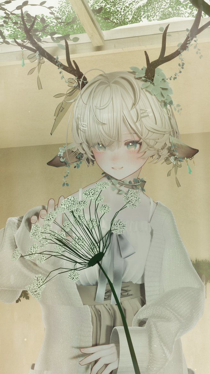 Itsuki68931540's tweet image. おはよ～🍀
連休おかわりしていいですか… 
まだ自分連休やれます…！🥲
#Marycia3D #VRChat