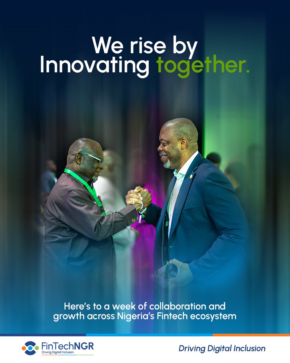 fintechngr's tweet image. This week, challenge yourself to share ideas, collaborate, and lift others as you climb. Progress isn’t a solo journey, great things happen when we work together
At FinTechNGR, there’s always a spot for you in our community. Let’s make this week count—together!
#MondayMotivation