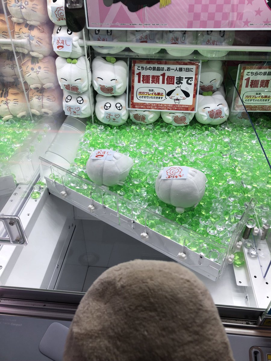 secondkotetsu's tweet image. 池袋のラウンドワンで、#もふぅレスキュー に挑戦！
苦戦はしたが、無事に２もふぅをレスキューできた🌱🌱🦭✨
うちのもふぅ（お台場担当）と連携して、無事に全もふぅをレスキューできてひと安心✨
みんなきゃわわだ🌱🌱🌱🌱🌱✨
#ラウンドワン限定プライズ
#ぬい活 #ぬい撮り #妖精のもふぅ