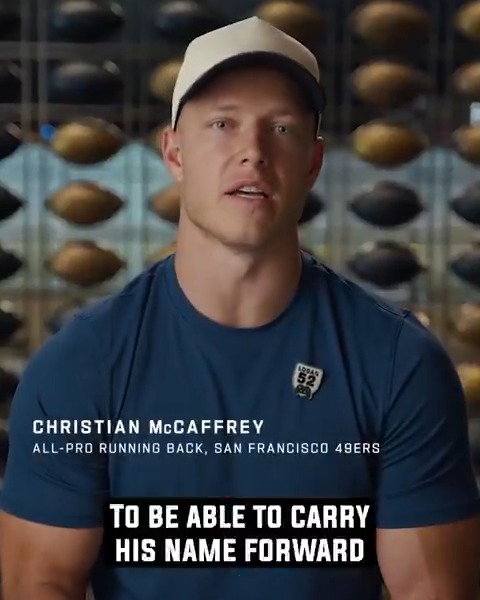 .@CMC_22 continues to honor the legacy of @Panthers superfan Logan Preston Hale and Logan's dream to make sure no kid in the hospital ever felt alone. 🫶 #MyCauseMyCleats

@CMFoundation23 | @49ers 