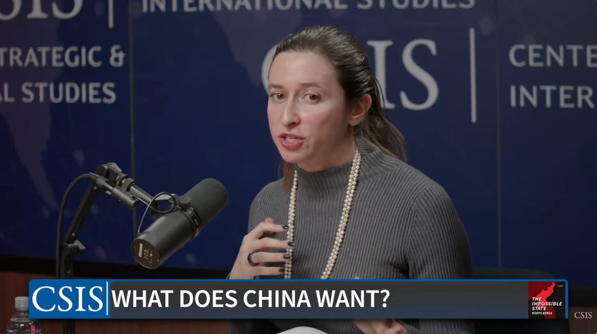 CSISKoreaChair's tweet image. @Henrietta_Ivy notes that China is not pursuing cooperation with the U.S. Cooperation is used as a tool that China can leverage depending on its strategic interests.