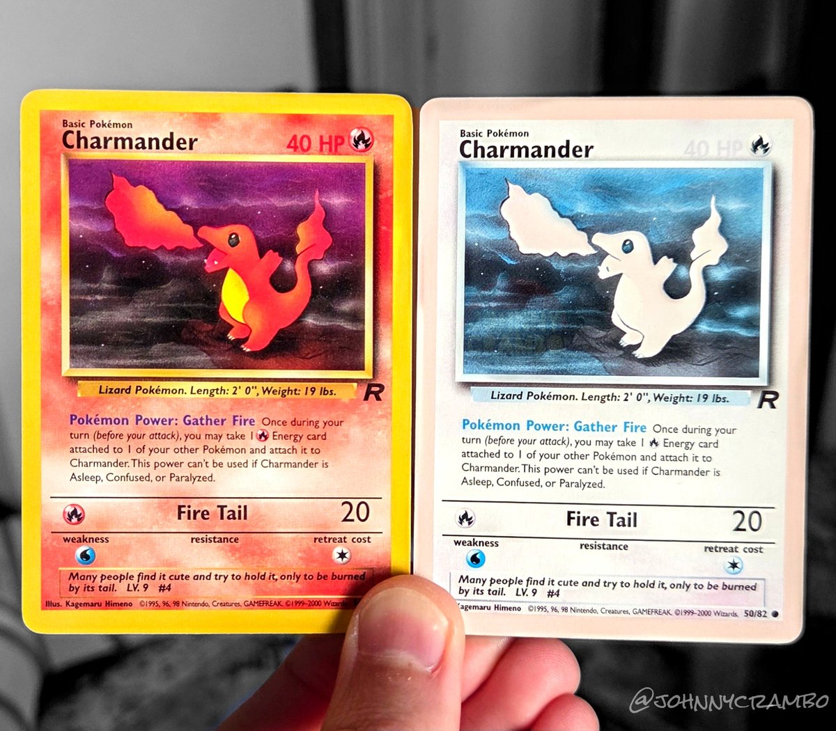 I sun bleached Charmander into a ghost