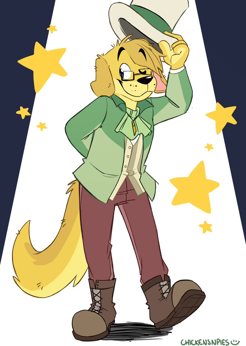fancy doggo