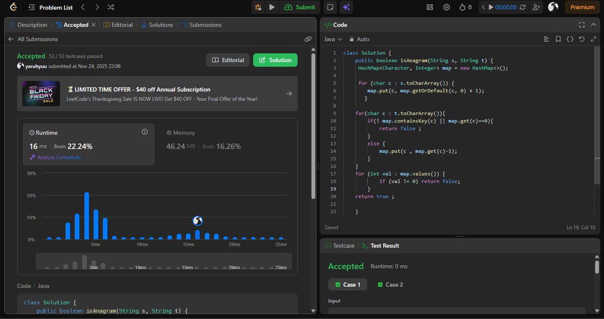 xiaoshicodes's tweet image. Day 16
solved one more problem on leetcode 
#LeetCode #100daysofcodingchallenge