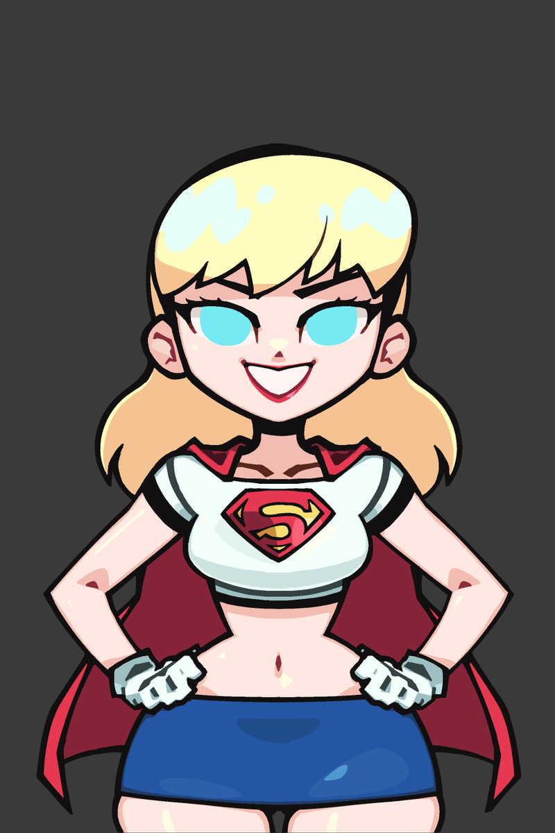 「Supergirl (Justice League Unlimited)」|3DROD!のイラスト