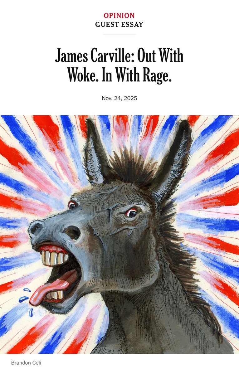 franklinleonard's tweet image. I don’t think I have ever seen a term more successfully bastardized by bad faith people in my life. What do y’all even think “woke” means?! nytimes.com/2025/11/24/opi…