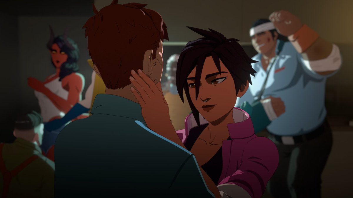 she could abuse me, beat the dog shit out of me, hit me with a coffee pot