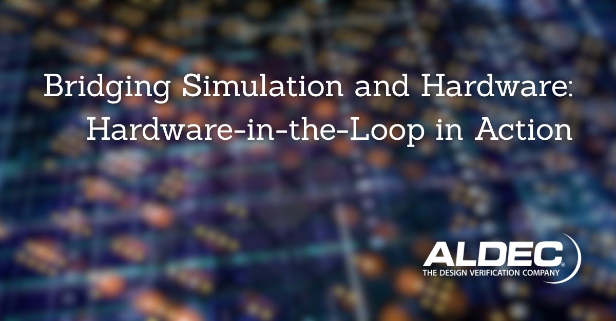 AldecInc's tweet image. By merging simulation and real hardware into a single real-time verification environment, #HardwareInTheLoop(HIL) testing enables faster, safer, and more accurate validation. aldec.com/en/support/res….

#EDA
#EmbeddedSystem
#FPGA