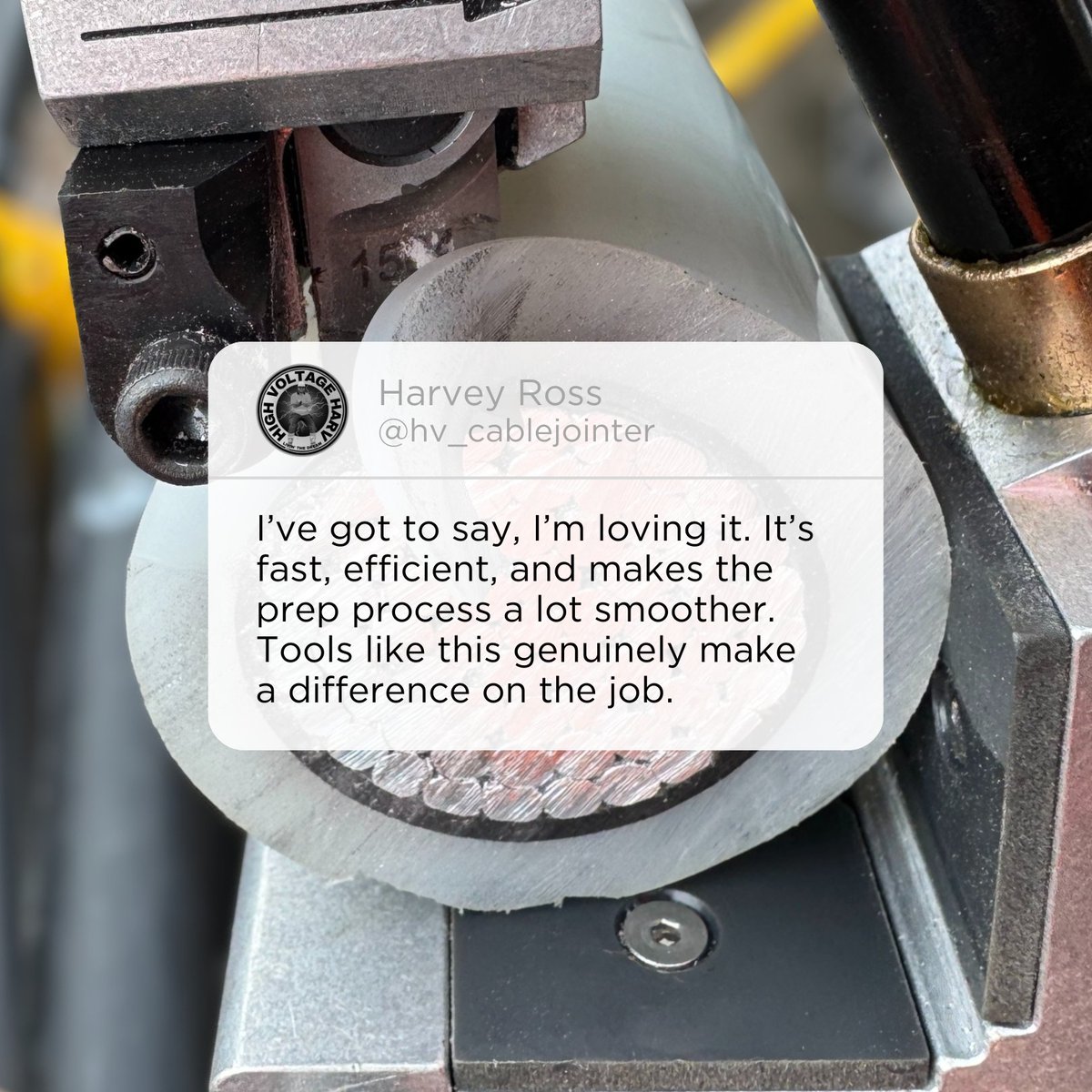 RipleyTools's tweet photo. More positive feedback for our new #UtilityTool Series US01 🫶

This heavy-duty, adjustable #tool is built for precise #insulation removal and handles #cables from #600V to #35kV with ease.

Visit https://t.co/23oypa7oAj to learn more or read the blog at https://t.co/QmjpZxElrT. https://t.co/epc9vyd9Fl