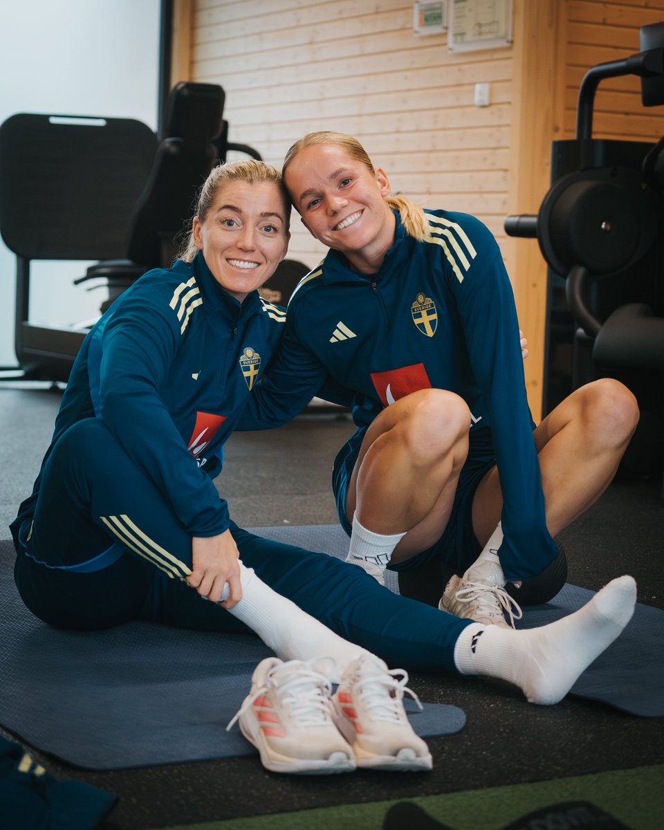 svenskfotboll's tweet image. Sempan 🤝 Lunkan