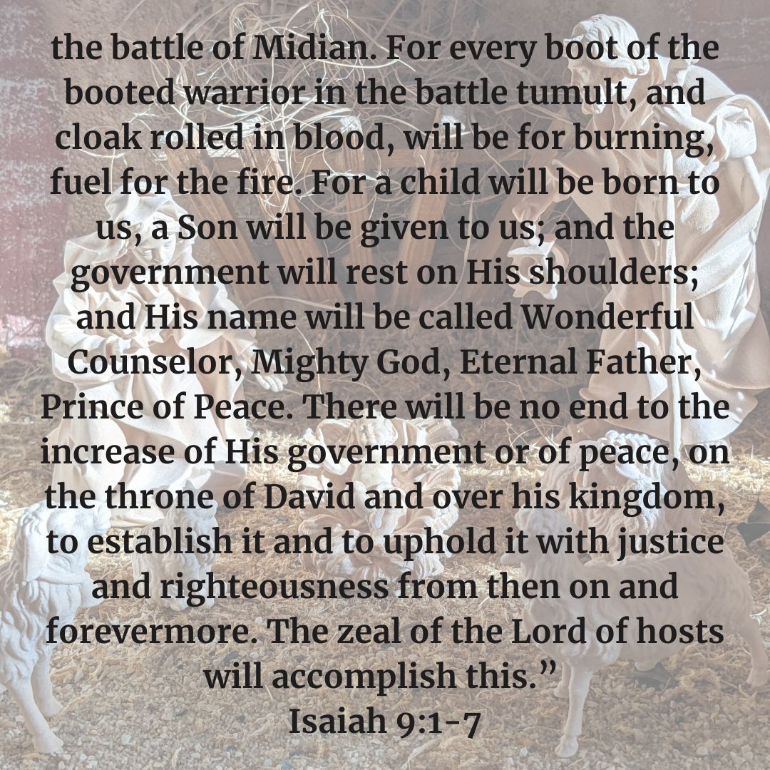 FAASTIntl's tweet image. Lord, we are in awe of your zeal for us. You care for us so much that you sent your son to earth. We thank you that he is our hope as our Wonderful Counselor, our joy as our Mighty God, our love as our Eternal Father, &amp;amp;our peace as our Prince of Peace.