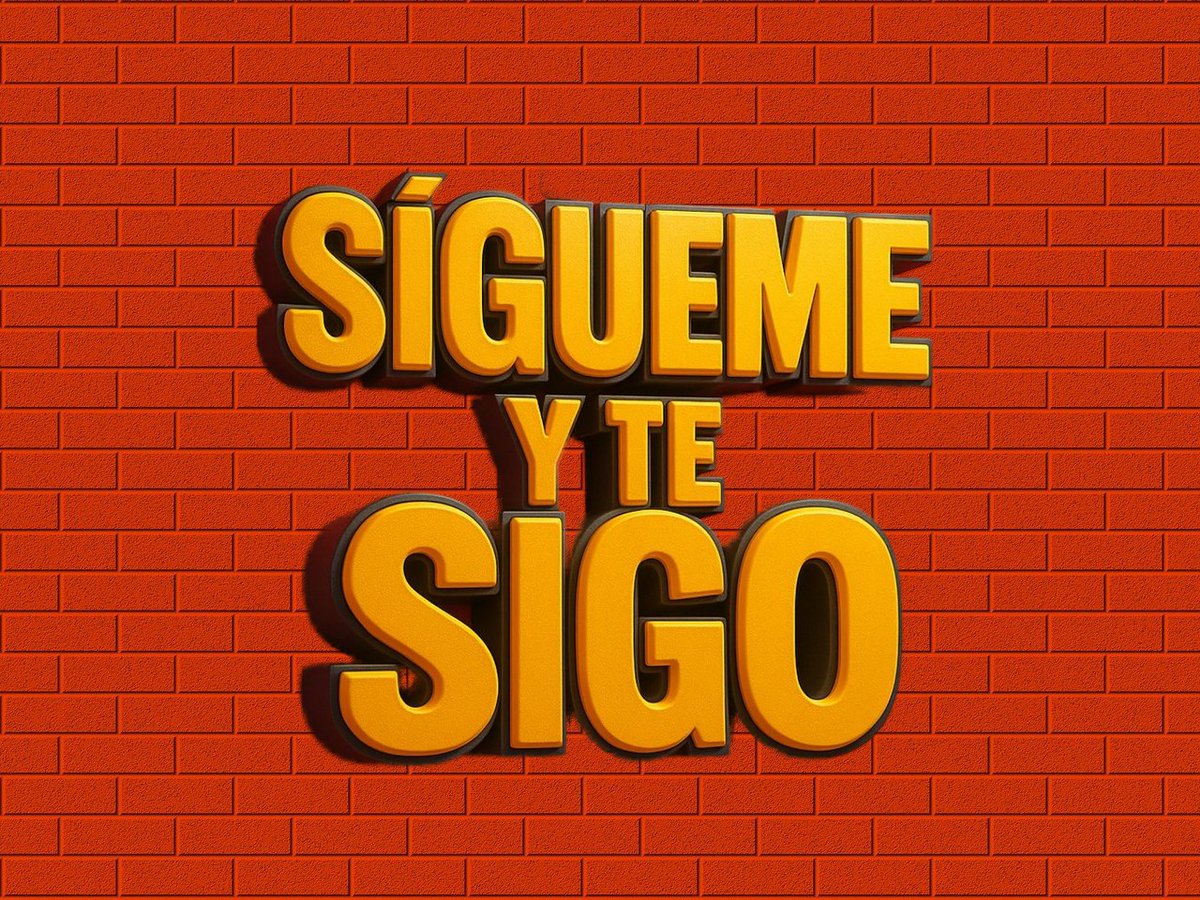CAMPAÑA DE GANAR SEGUIDORES
✨1. ❤️ + Comentar + 🔃 a este tweet
✨2. Sigue a todos los 🔃 y ❤️
✨3. Followback a quien te siga y no quites Followback