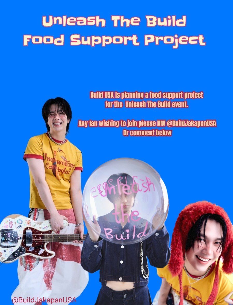 BuildJakapanUSA's tweet image. Hi Luves, 
The project we created for the Unleash The Build Fansign reached funding and is moving forward. 

Admin wanted to thank everyone working on this project. 

#บิวจักรพันธ์  #BuildJakapan #Beyourluve @JakeB4rever