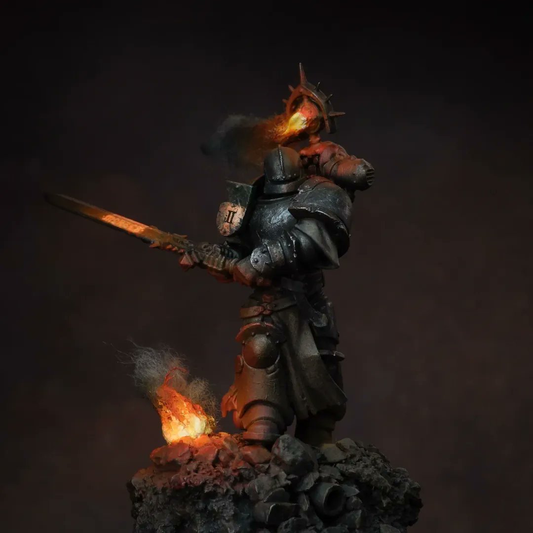 Now this is the grim dark future of the 41st millennium as I envision it. How do you see it?
Paint by talented @bene_crafts

#WarzoneStudio #warhammer #warhammer40000 #40k #warhammer40k #spacemarines #adeptusastartes #astartes