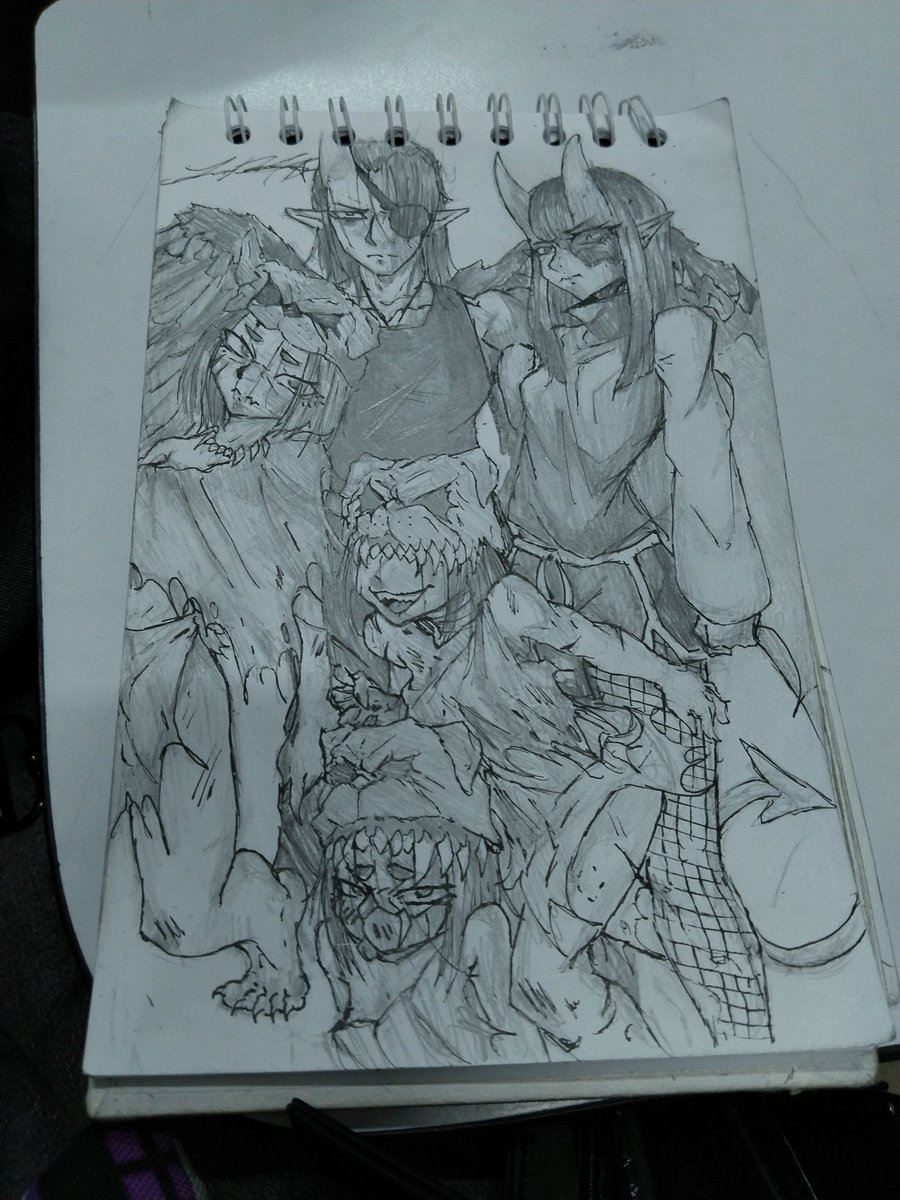 juandacc12's tweet photo. Mis OC's #oc #ocart #art https://t.co/xamTio3h1m