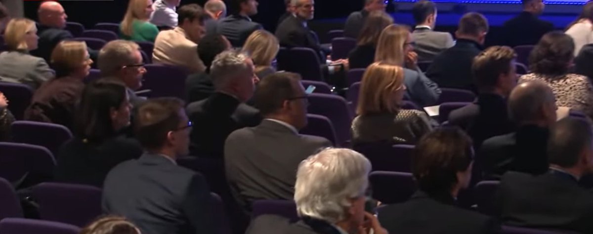 No TV coverage and a half empty hall. 

If Zia Yusuf addresses the CBI and no one hears it... did it really happen?🥱