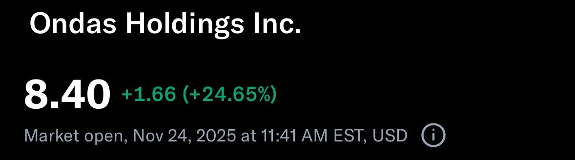 Zwei Aktien in meinem Portfolio steigen heute mehr als 20% - wow😍

$OSCR
$ONDS