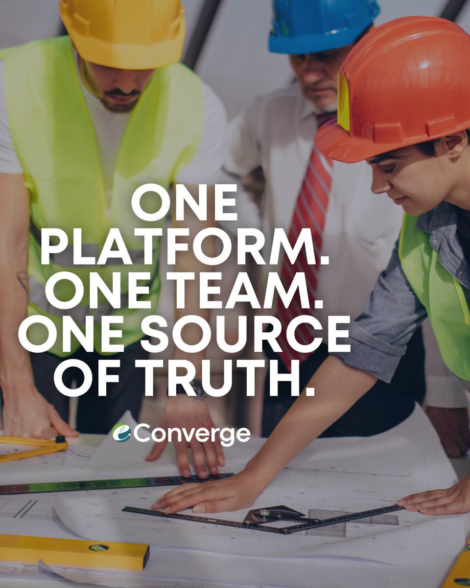 eConverge_'s tweet image. With eConverge™, contractors, consultants &amp;amp; owners all work in the same space:
▶️ Shared estimates
▶️ Real-time visibility
▶️ Teams aligned
Just one connected platform that keeps JOC projects moving.
👉 → econverge.com/trial
#JobOrderContracting #Collaboration #TeamWork