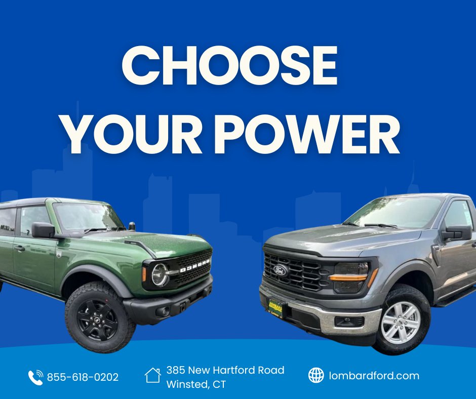 lombardford's tweet image. Whether you’re carving your own path or conquering the everyday, Ford has the power, performance, and style to match your drive. Which one feels like you?

#LombardFord #FordTough #BuiltForThis #ChooseYourPower #FordLife