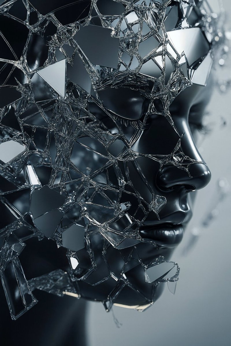 JubairAlom88706's tweet image. Black version glass broken #iOS26update #iOS26Wallpaper