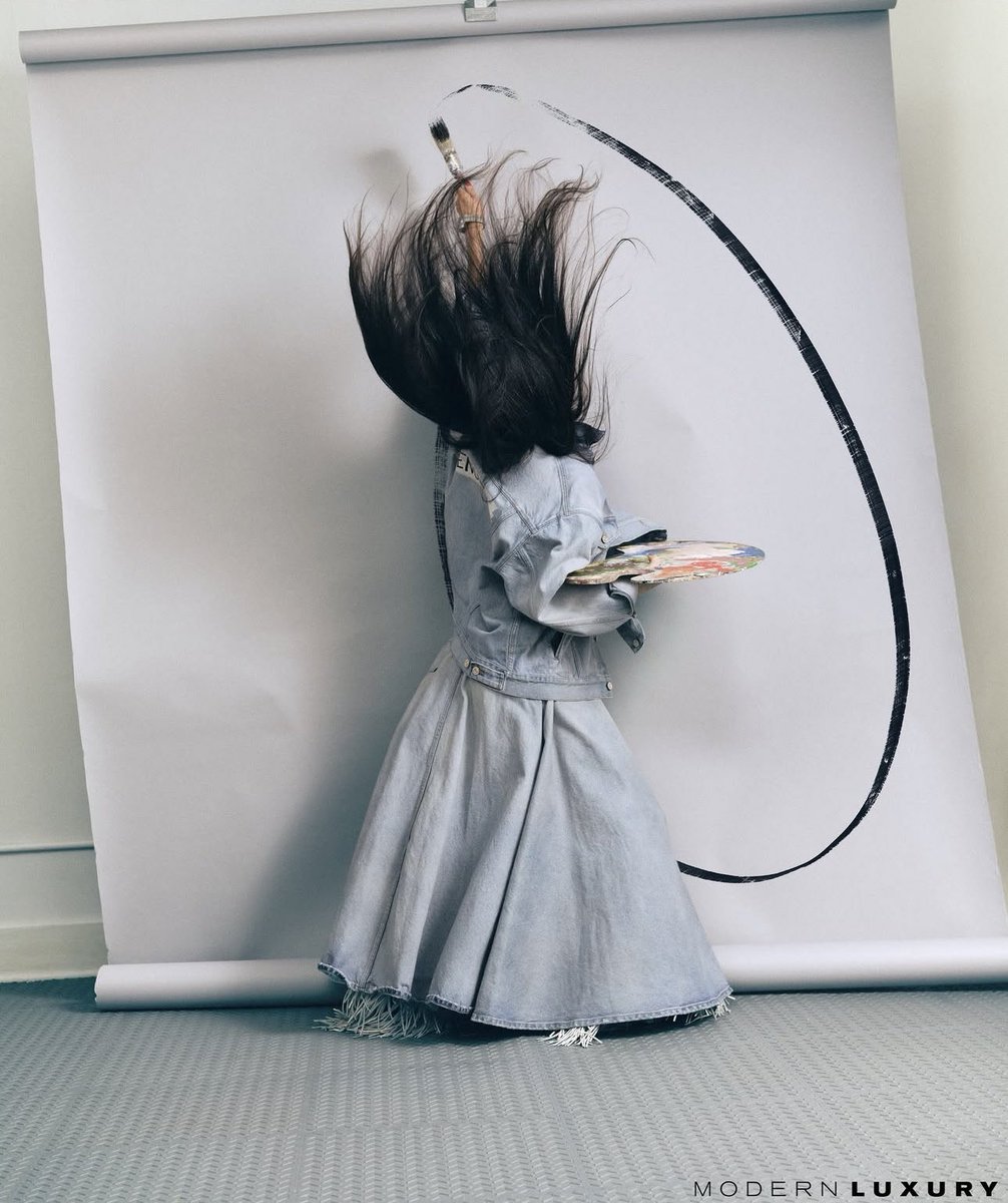 bloomingkyu's tweet image. these photos of lucy liu for manhattan magazine 😮‍💨 stunning