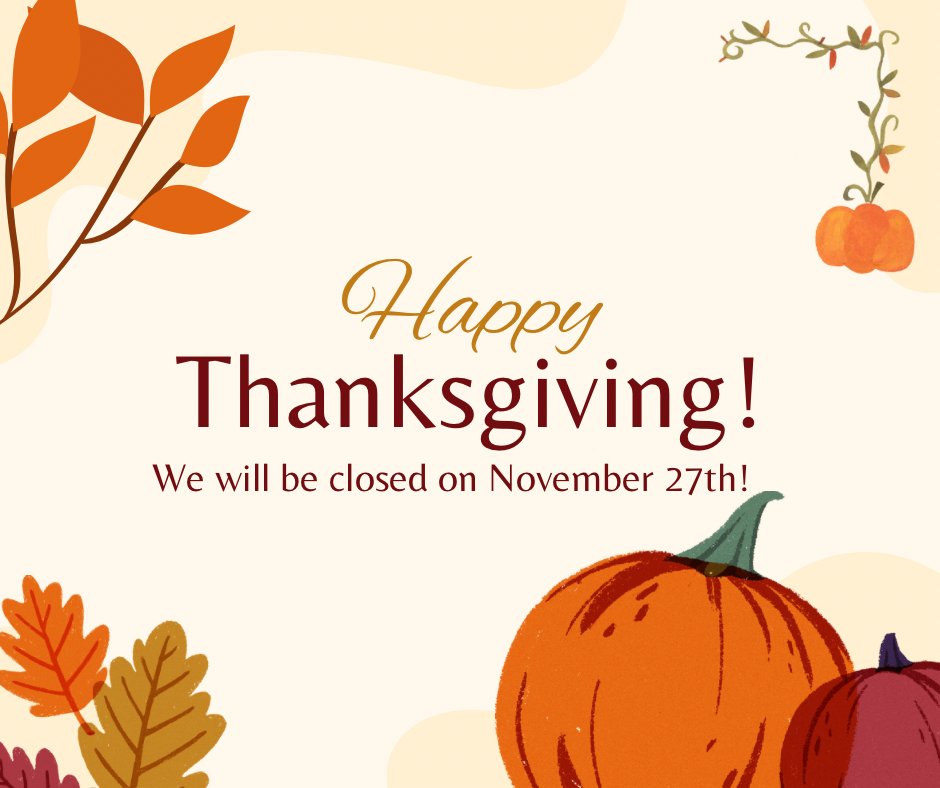 BoltAutoCare's tweet photo. 🦃🍁 Happy Thanksgiving from Bolt Auto Care!

We’re so grateful for our customers and the trust you place in us every day.
We will be closed on Thanksgiving Day so our team can enjoy the holiday with their families.

Have a wonderful and safe holiday! ❤️ https://t.co/jFbLf27gqi