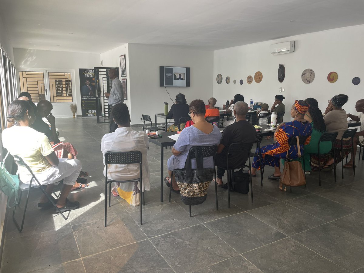 In sunny Gambia and Robin Walker kicks of the Royal Sankofa’s Black History Retreat!!!! Robin literally destroys the competitive!!! He leaves everyone so full 💥