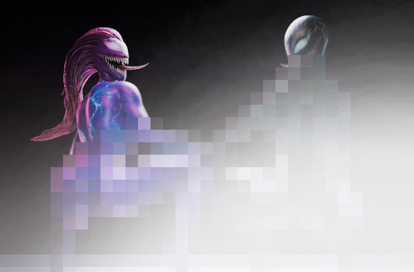 Early access is live on my patreon!💓

( High res &amp; Public release coming soon👀… Link in my bio )
#Fortnite #Venom #Nsfw #rule34