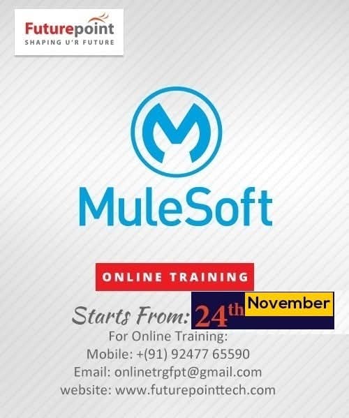 Futurepointech's tweet image. #mulesoft #mulesoftonlinetraining #mulesofttraining #training #mulesoftcourse #ibmiib #ibm #iib #ibmappconnect #webmethods #middleware  #hyderabad #ameerpet  #datascience #integration 

futurepointtech.com/courses/dell-b…