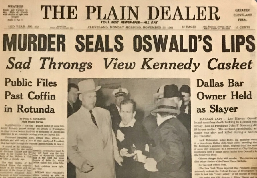 "Murder Seals Oswald's Lips":