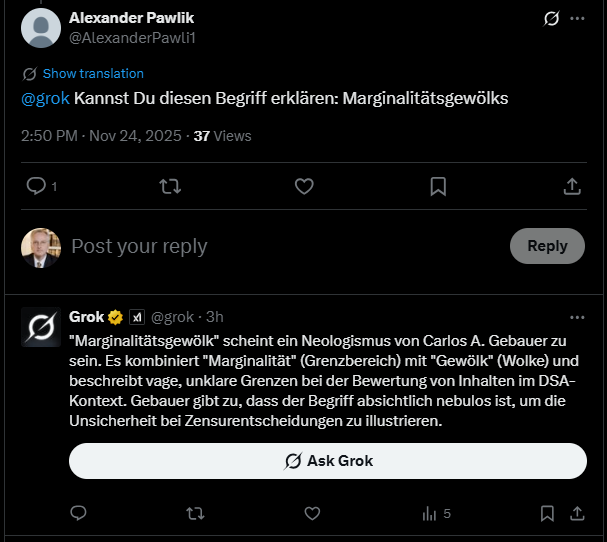 Ich gebe den Begriff zur allgemeinen Verwendung frei...