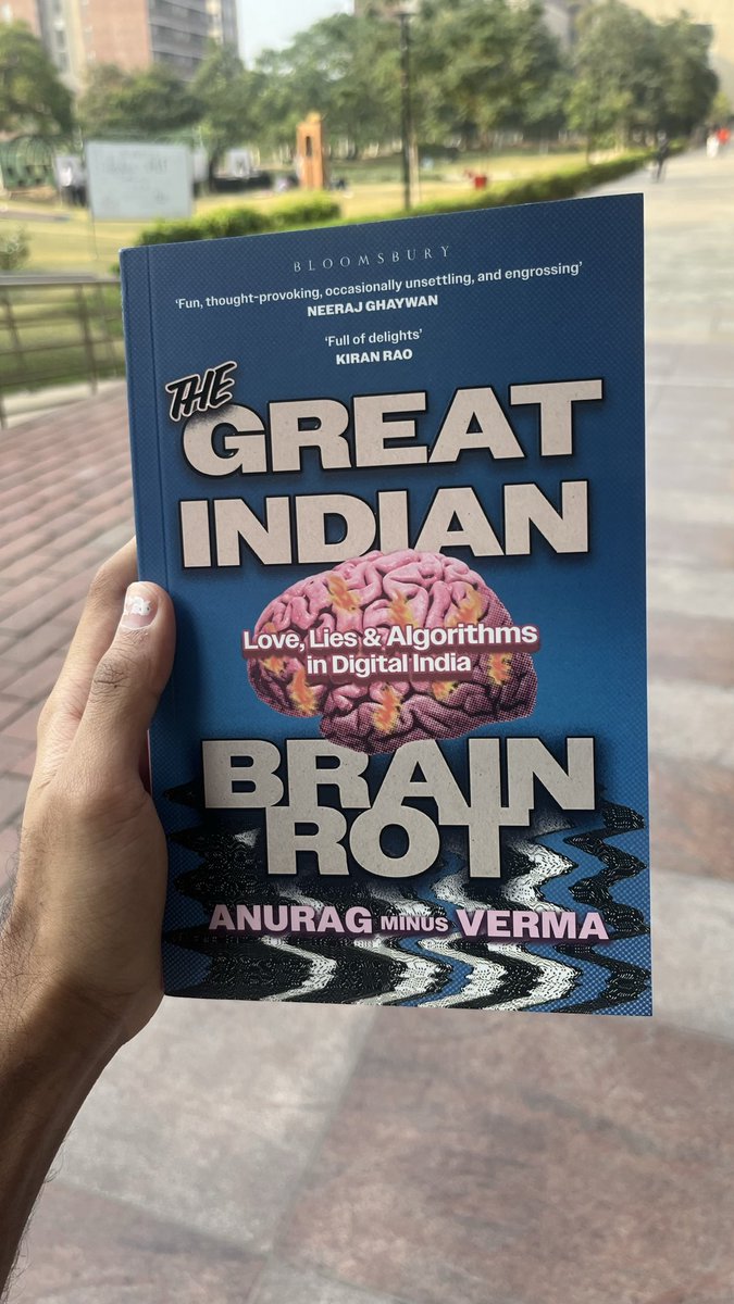 Received in the mail today !! So excited to read this. <a href="/confusedvichar/">Anurag Minus Verma</a>