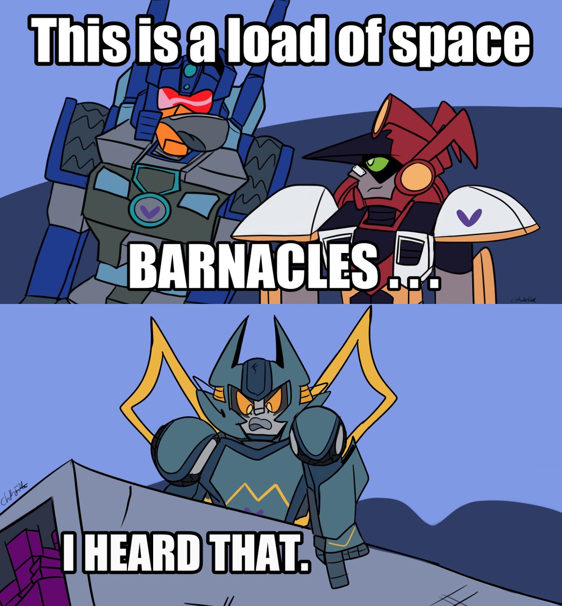 #EarthSpark designs of Crankcase and Ransack feat. my OC that has zero context whatsoever.

#maccadams