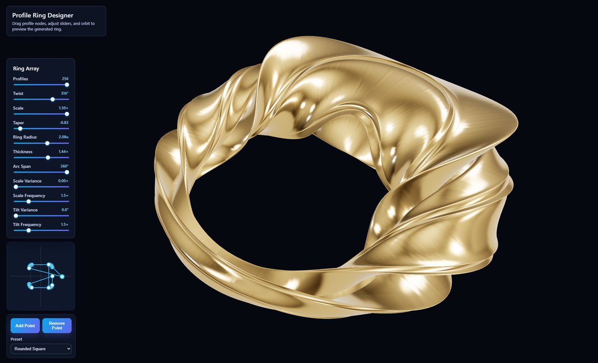 Design_Morphine's tweet image. Vibecode Parametrics V1.0 by @ekimroyrp past webinar now FREE on YouTube!
-
SOFTWARE USED:
OpenAI Codex
Cursor IDE
GitHub
-
VIDEO LINK:
youtu.be/v2G1j0wgiXA