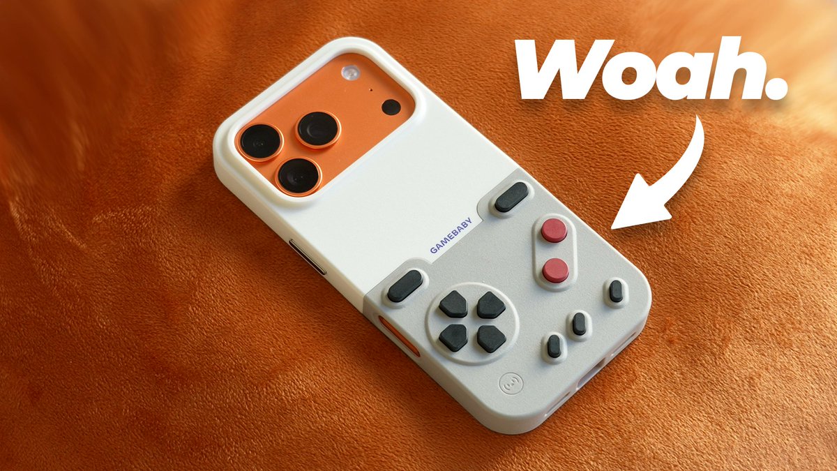 retro_dodo's tweet image. 📣 NEW VIDEO 📣

We take a closer look at the brand new GAMEBABY Case for iPhone 17 by @BitmoLab 👀

Watch here: youtu.be/OBZfMFVx3TE?si…
