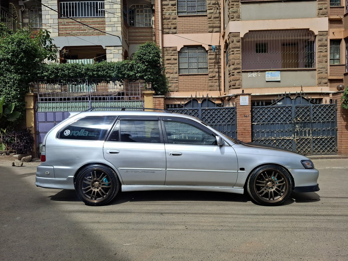 _saginii's tweet image. Toyota G-TOURING on sale
Ksh. 780,000
0701888990
1500cc 
Auto
Coilovers all round
17inch rims wrapped with low profile tyres
Rear disc converted from drums
Air cone filter upgrade
Front lip
Back box
Strut bar
Heavy music system installed
Plus, many extras
Buy and drive, no issues