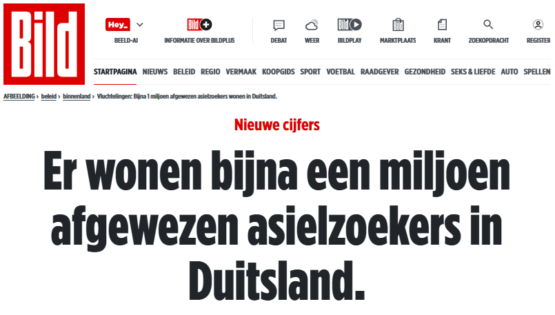 demo_demo_nl's tweet image. In alle Europese landen zullen politici asiel ‘op orde’ moeten krijgen.
Dat kan alleen door internationale verdragen te wijzigen en ─ als dat onvoldoende is ─ op te zeggen.
Regel dat, juist ter bescherming van onze rechtsstaat en democratie.
bild.de/politik/inland…