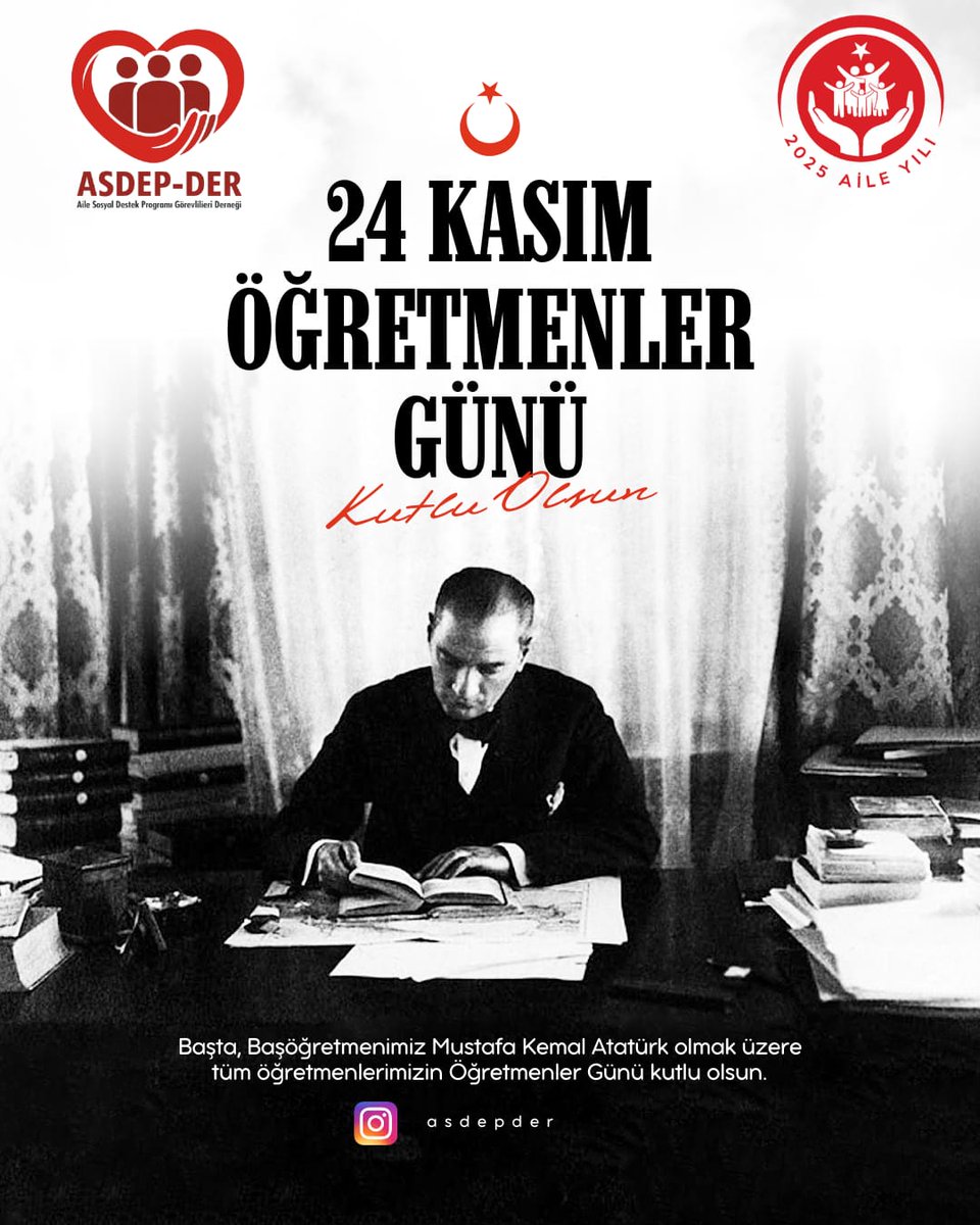 📍24 Kasım Öğretmenler Günü Kutlu Olsun

Geleceği şekillendiren, insan hayatına iz bırakan tüm öğretmenlerimizin 24 Kasım Öğretmenler Günü’nü saygı ve teşekkürle kutluyoruz.

Ayrıca,  ASDEP/ASDU çatısı altında topluma hizmet sunmaya devam eden tüm öğretmen arkadaşlarımızın da bu